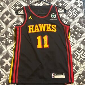 Signed Trae Young jersey